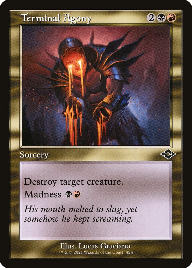 Terminal Agony 424 (Modern Horizons 2)  - Foil | Good Games Morley