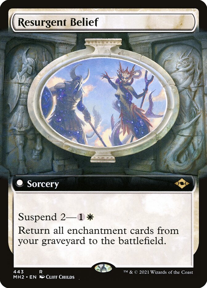 Resurgent Belief 443 (Modern Horizons 2)  - Foil | Good Games Morley