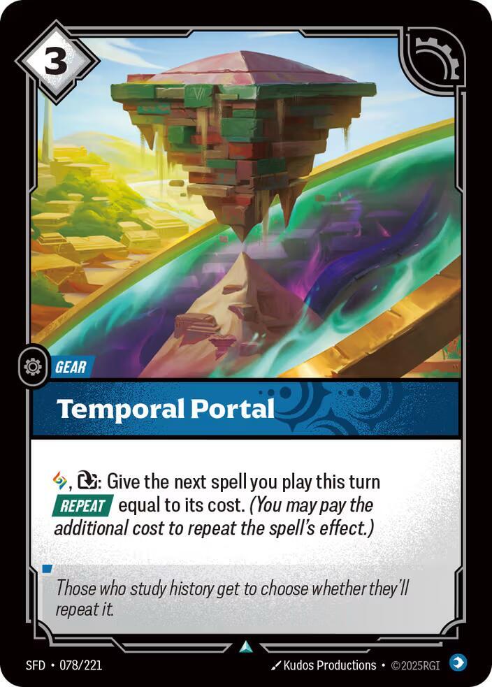 Temporal Portal 78/221 (Spiritforged)  - Foil | Good Games Morley