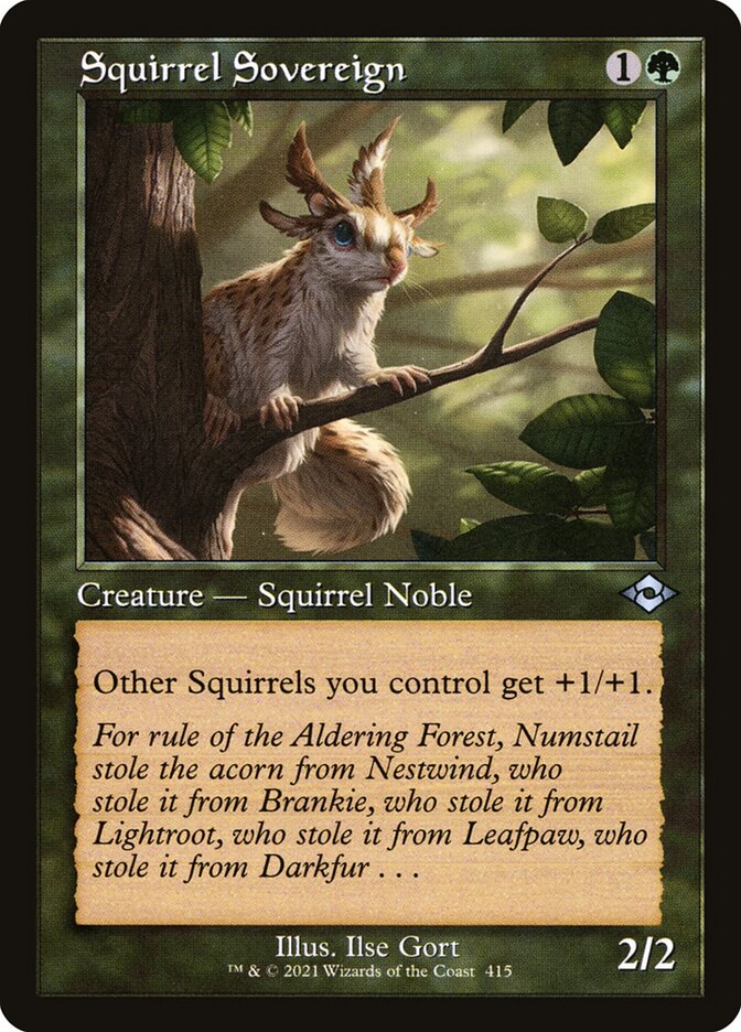 Squirrel Sovereign 415 (Modern Horizons 2)  | Good Games Morley