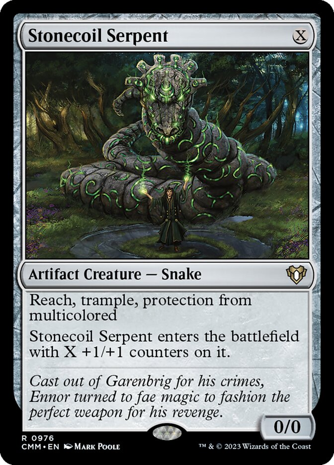 Stonecoil Serpent 976/451 (Commander Masters)  | Good Games Morley