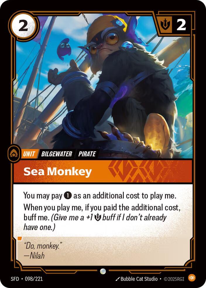 Sea Monkey 98/221 (Spiritforged)  | Good Games Morley