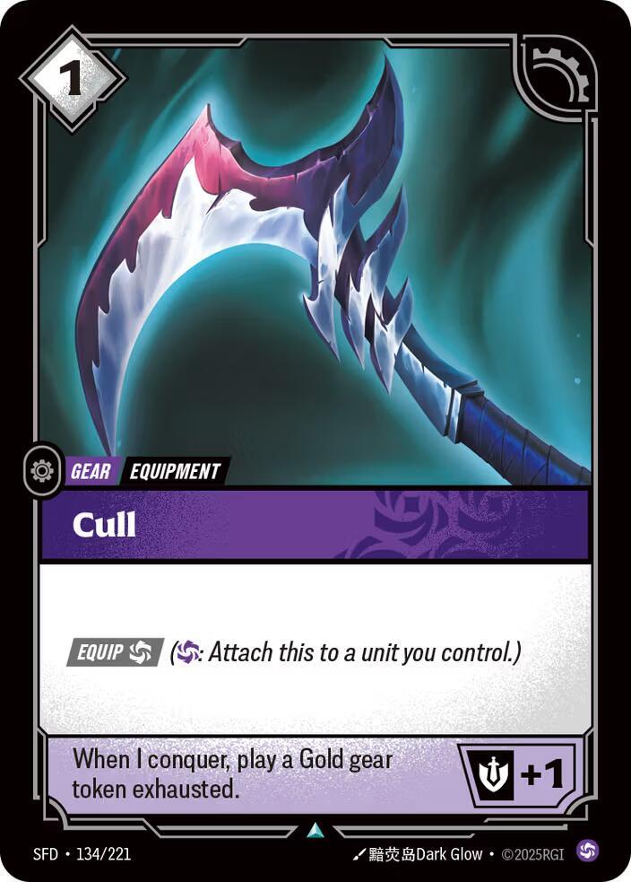 Cull 134/221 (Spiritforged)  - Foil | Good Games Morley
