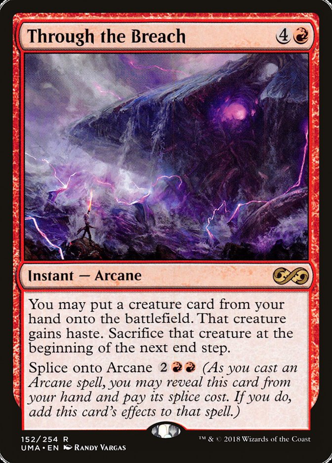 Through the Breach 152/254 (Ultimate Masters)  - Foil | Good Games Morley