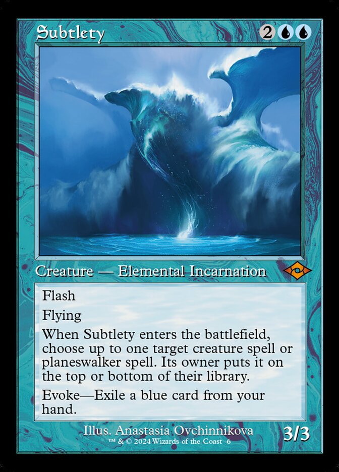 Subtlety 6/0 (Modern Horizons 2)  - Foil | Good Games Morley
