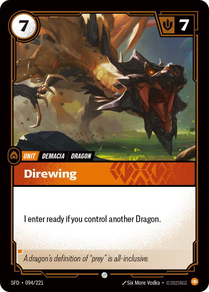 Direwing 94/221 (Spiritforged)  - Foil | Good Games Morley