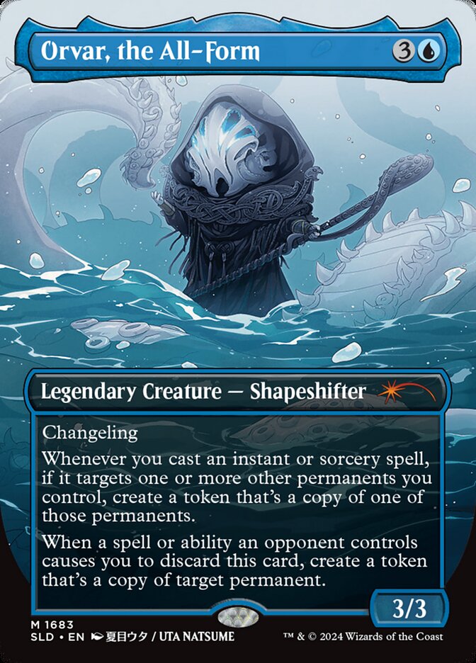 Orvar, the All-Form 1683 (Secret Lair Drop Series)  - Borderless Rainbow Foil | Good Games Morley