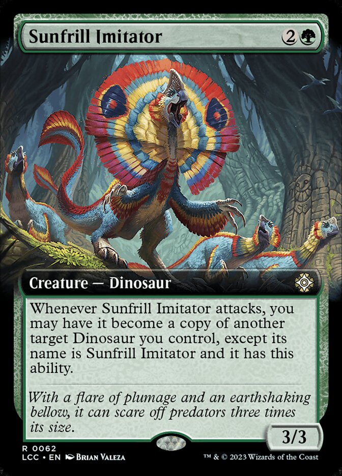 Sunfrill Imitator 62/370 (Commander: The Lost Caverns of Ixalan)  - Extended Art | Good Games Morley