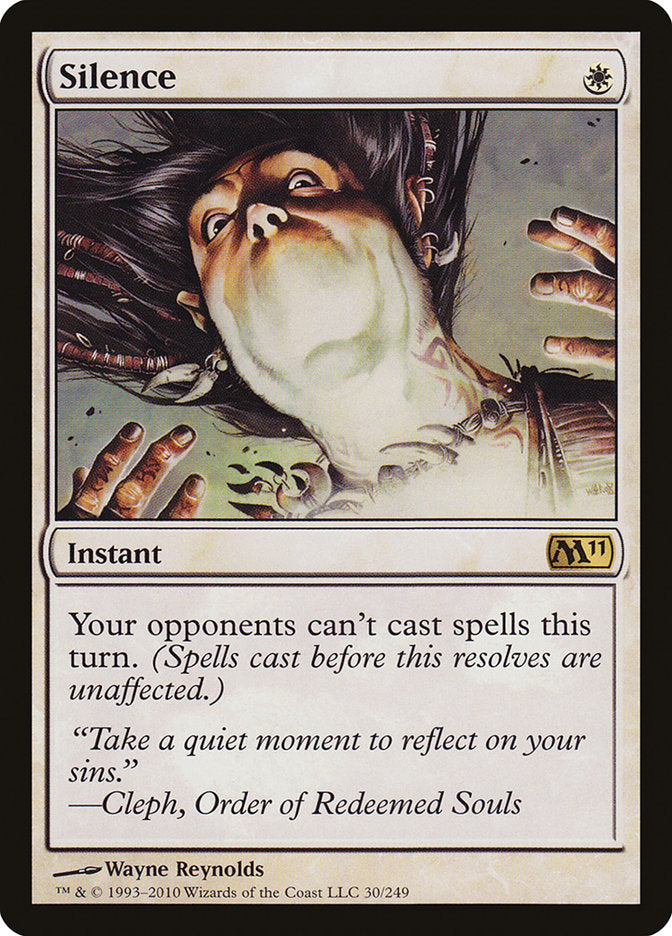 Silence 30/249 (Magic 2011 (M11))  | Good Games Morley