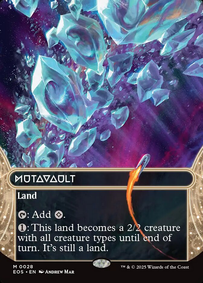 Mutavault 28 (Edge of Eternities: Stellar Sights)  - Borderless | Good Games Morley