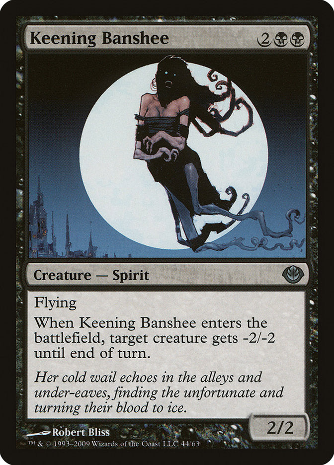 Keening Banshee 44/63 (Duel Decks: Garruk vs. Liliana)  | Good Games Morley