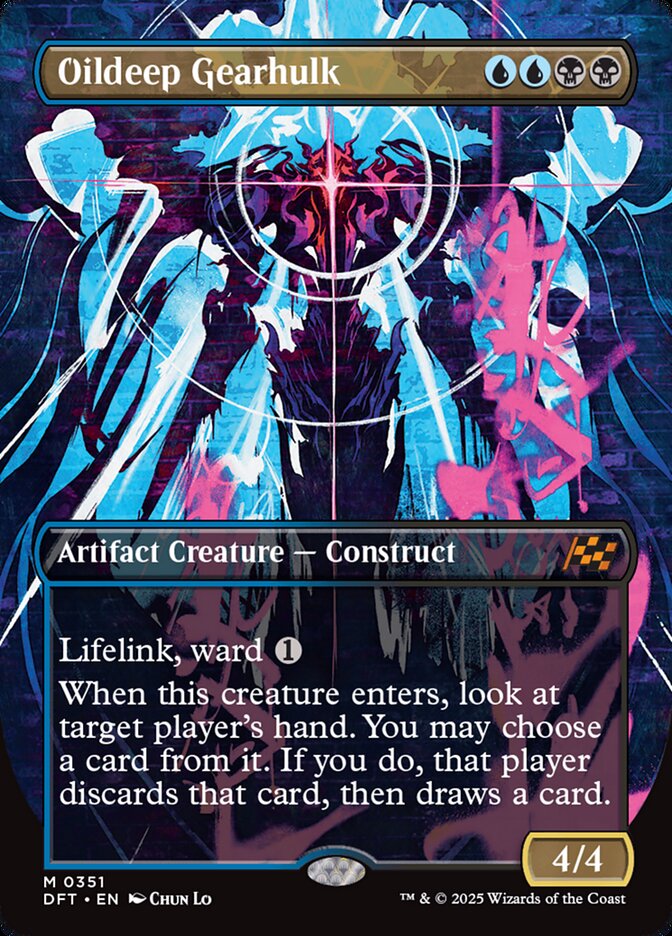 Oildeep Gearhulk 351/291 (Aetherdrift)  - Borderless | Good Games Morley