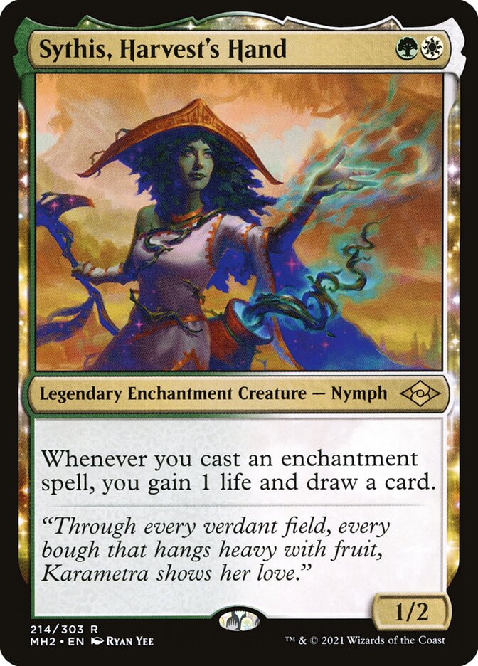 Sythis, Harvest's Hand 214/303 (Modern Horizons 2)  - Foil | Good Games Morley