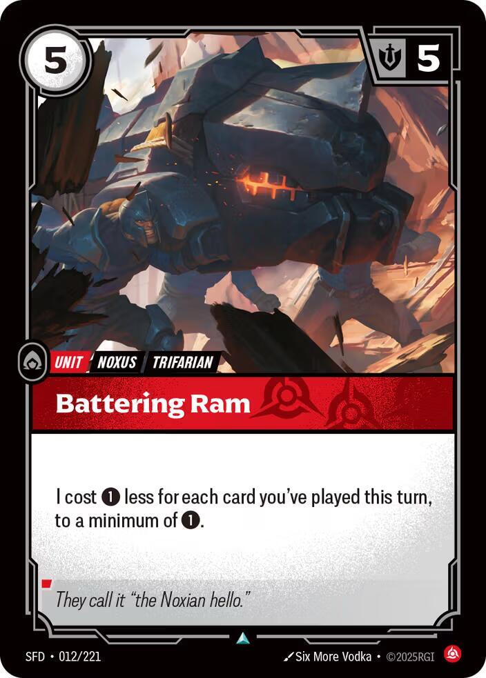 Battering Ram 12/221 (Spiritforged)  | Good Games Morley