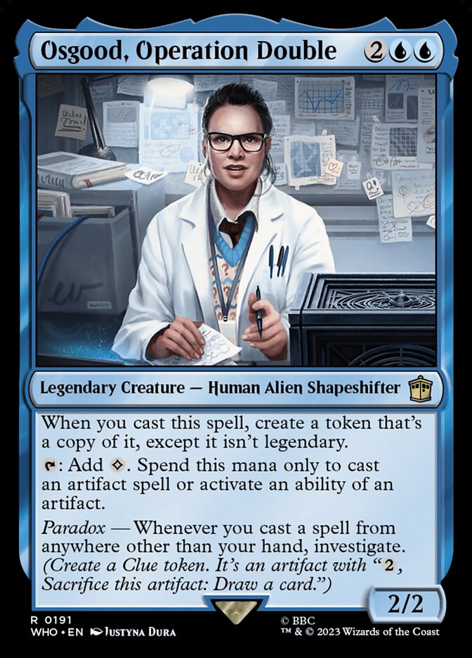 Osgood, Operation Double 191/331 (Universes Beyond: Doctor Who)  - Foil | Good Games Morley