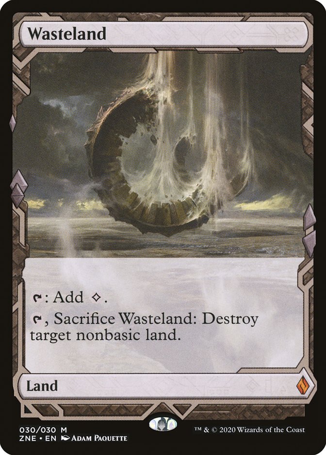 Wasteland 30/30 (Zendikar Rising Expeditions)  - Foil | Good Games Morley