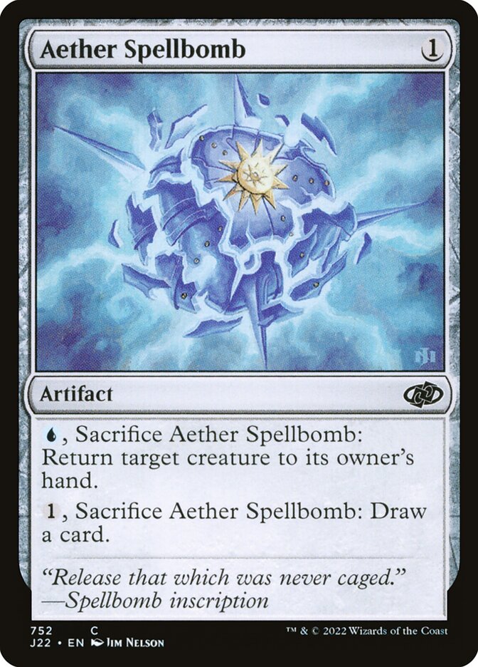 Aether Spellbomb 752 (Jumpstart 2022)  | Good Games Morley