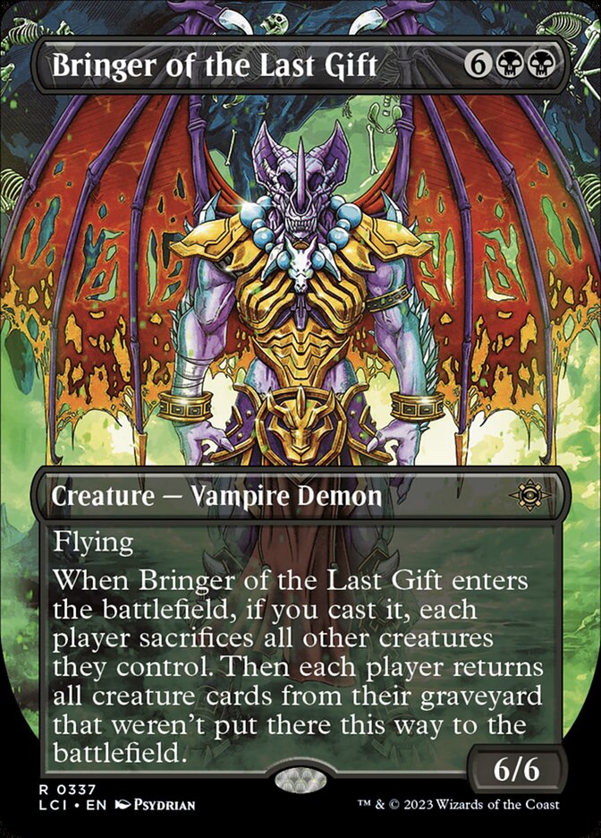 Bringer of the Last Gift 337/291 (The Lost Caverns of Ixalan)  - Borderless Foil | Good Games Morley