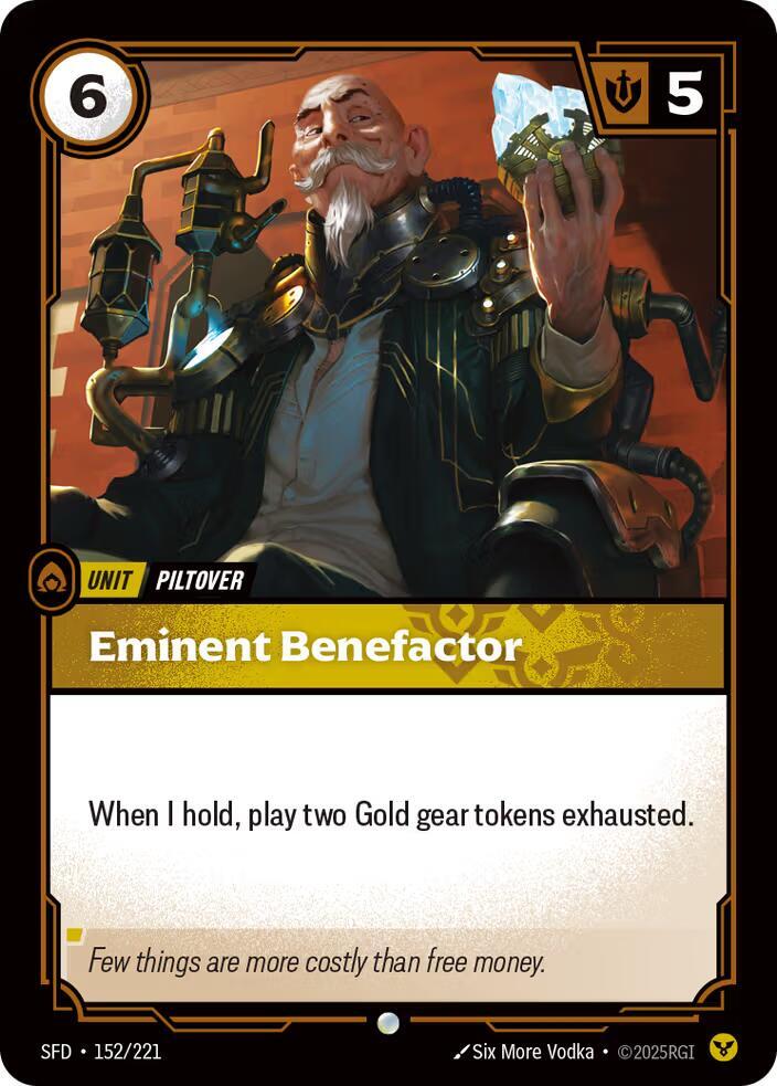 Eminent Benefactor 152/221 (Spiritforged)  - Foil | Good Games Morley