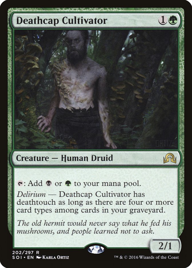 Deathcap Cultivator 202/297 (Shadows over Innistrad)  | Good Games Morley