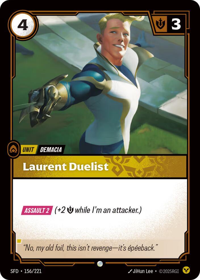 Laurent Duelist 156/221 (Spiritforged)  | Good Games Morley