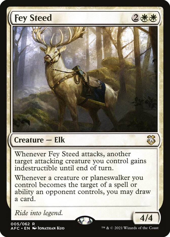 Fey Steed 5/62 (Commander: Adventures in the Forgotten Realms)  | Good Games Morley