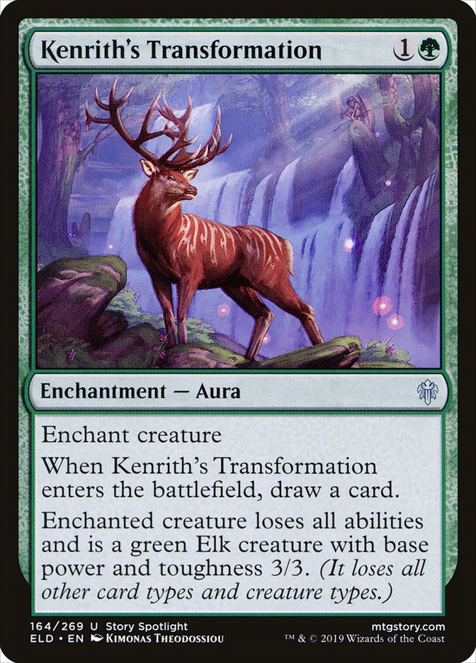 Kenrith's Transformation 164/269 (Throne of Eldraine)  | Good Games Morley