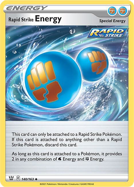 Rapid Strike Energy 140/163 (SWSH05: Battle Styles)  | Good Games Morley