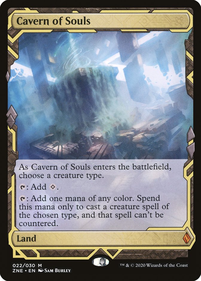 Cavern of Souls 22 (Zendikar Rising Expeditions)  | Good Games Morley