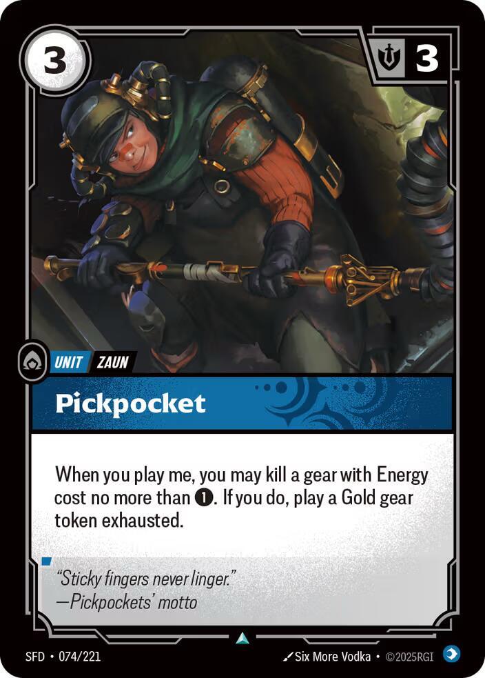Pickpocket 74/221 (Spiritforged)  - Foil | Good Games Morley