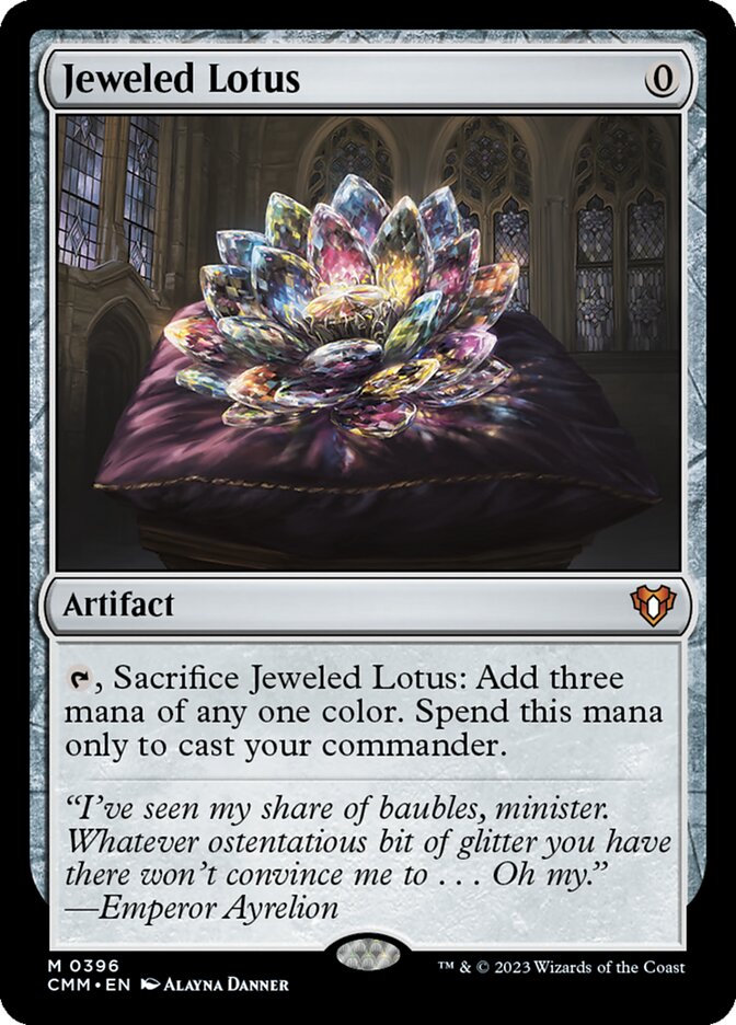 Jeweled Lotus 396 (Commander Masters)  | Good Games Morley