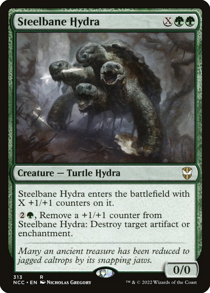 Steelbane Hydra 313 (Commander: Streets of New Capenna)  | Good Games Morley