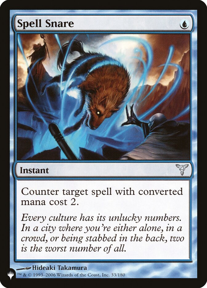 Spell Snare DIS-33/5075 (The List Reprints)  | Good Games Morley
