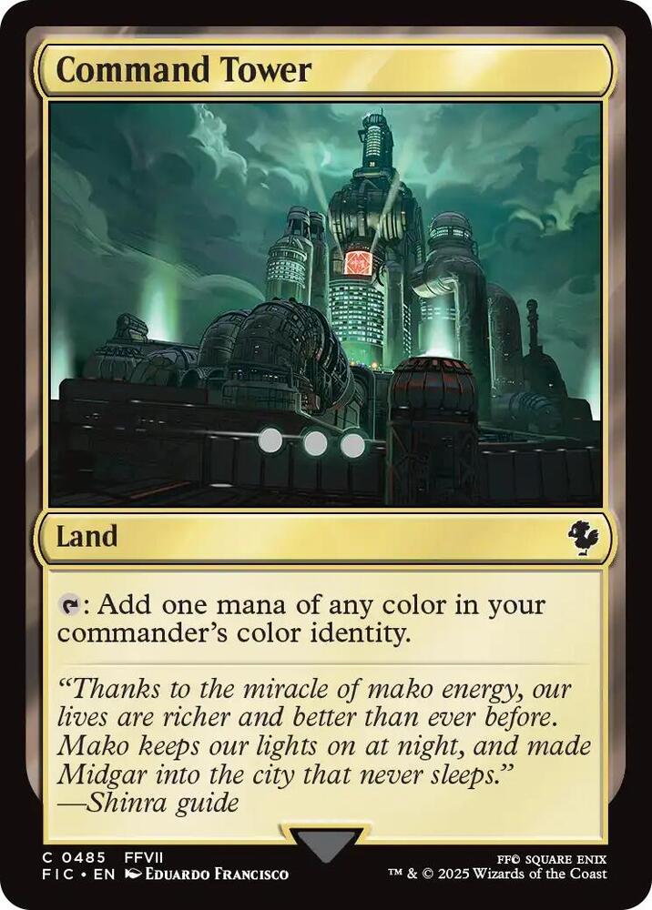 Command Tower  485 (Commander: FINAL FANTASY)  - Surge Foil | Good Games Morley