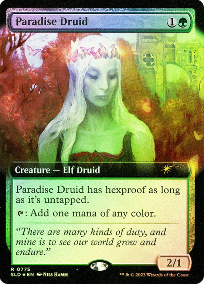 Paradise Druid 775 (Secret Lair Drop Series)  - Extended Art Foil | Good Games Morley