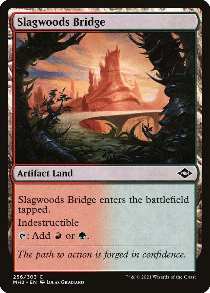Slagwoods Bridge 256/303 (Modern Horizons 2)  - Foil | Good Games Morley
