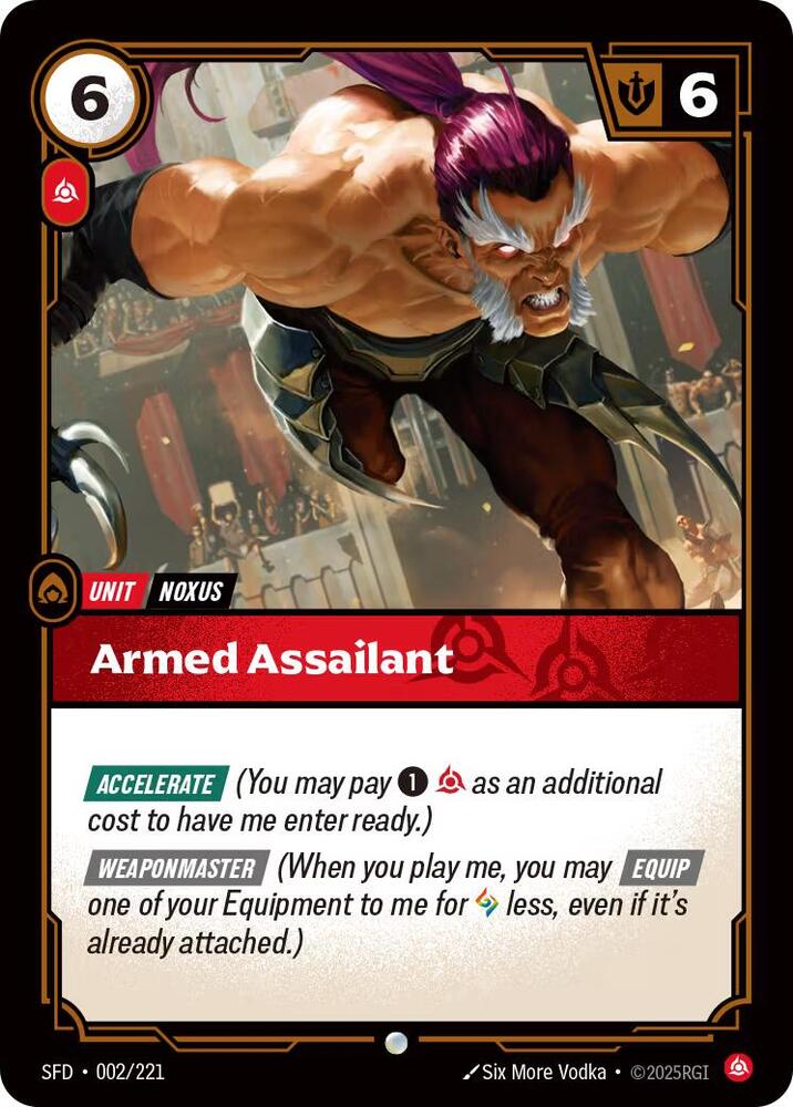 Armed Assailant 2/221 (Spiritforged)  - Foil | Good Games Morley