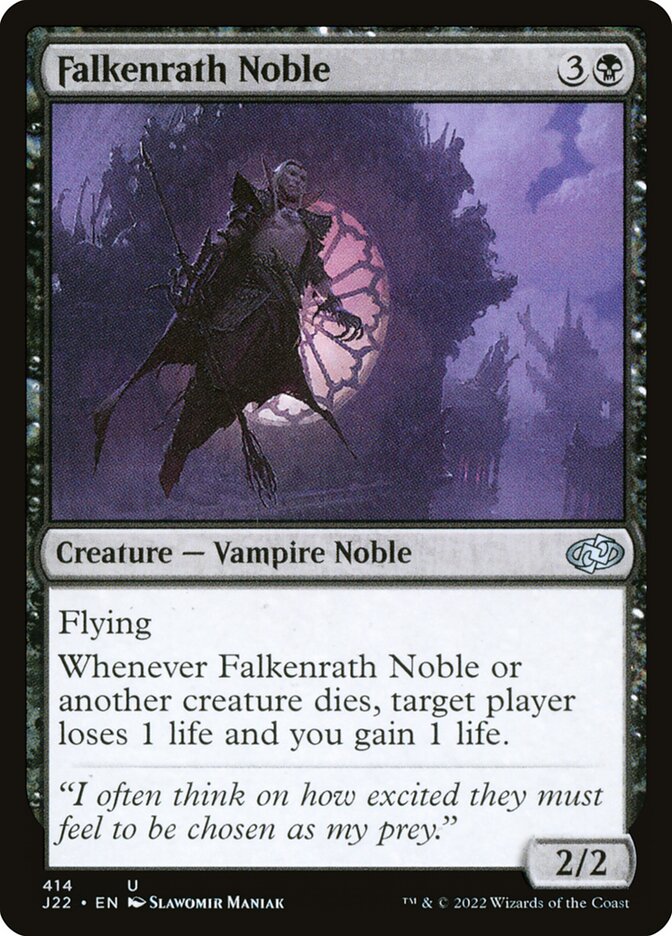 Falkenrath Noble 414 (Jumpstart 2022)  | Good Games Morley