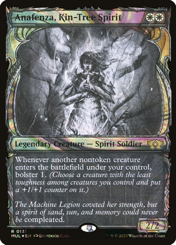 Anafenza, Kin-Tree Spirit 131/65 (March of the Machine: Multiverse Legends)  - Showcase Halo Foil | Good Games Morley