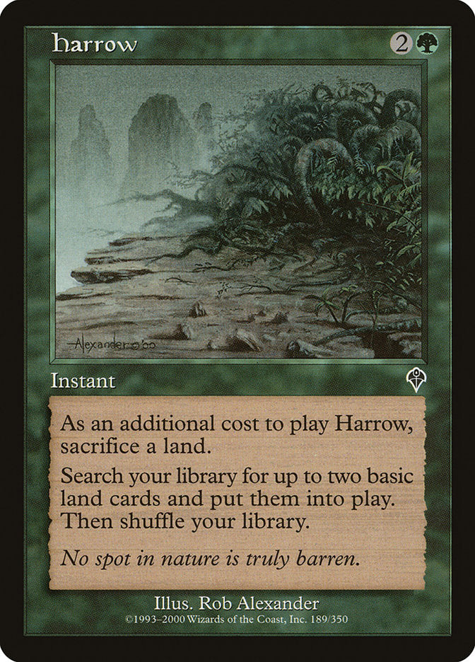 Harrow 189 (Invasion)  - Foil | Good Games Morley