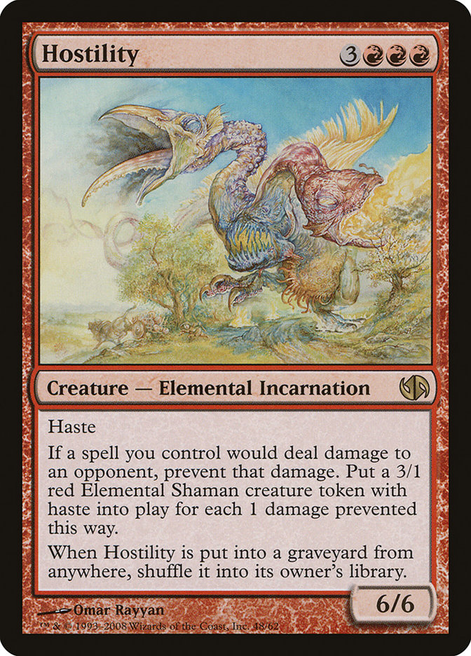 Hostility 48/62 (Duel Decks: Jace vs. Chandra)  | Good Games Morley