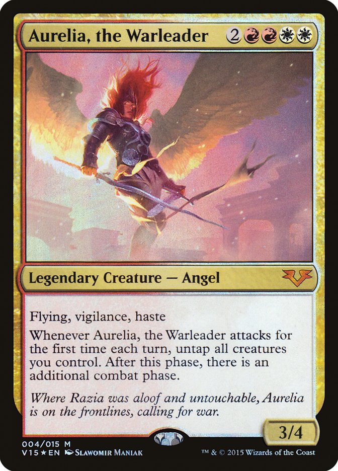 Aurelia, the Warleader 4/15 (From the Vault: Angels)  - Foil | Good Games Morley