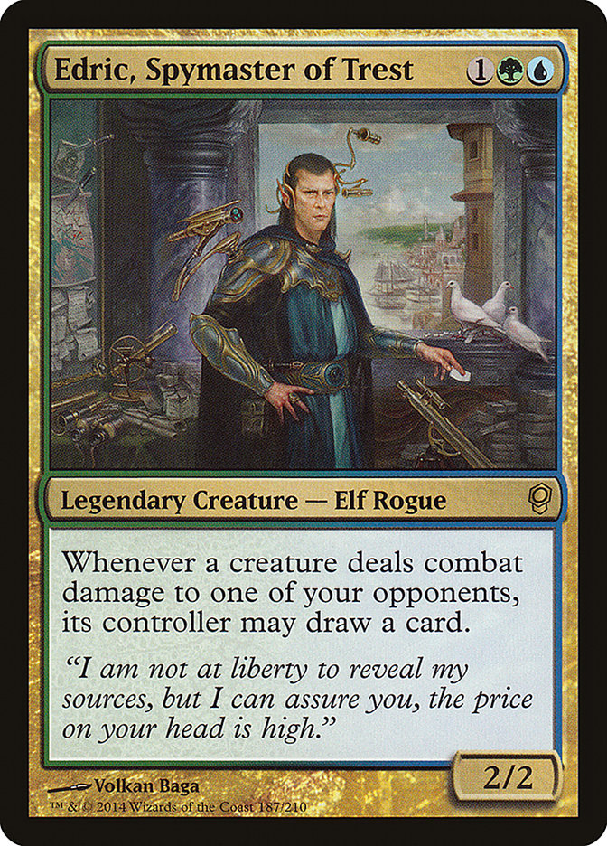 Edric, Spymaster of Trest 187/210 (Conspiracy)  | Good Games Morley