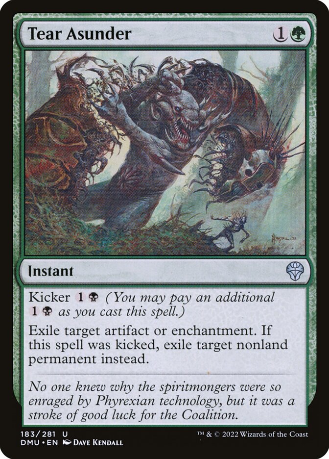 Tear Asunder 183 (Dominaria United)  - Foil | Good Games Morley