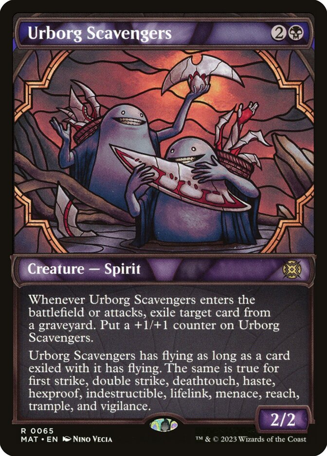Urborg Scavengers 65/50 (March of the Machine: The Aftermath)  - Showcase Foil | Good Games Morley