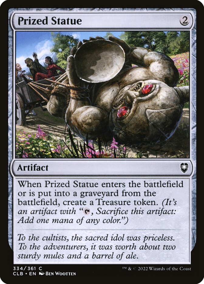 Prized Statue 334 (Commander Legends: Battle for Baldur's Gate)  - Foil | Good Games Morley