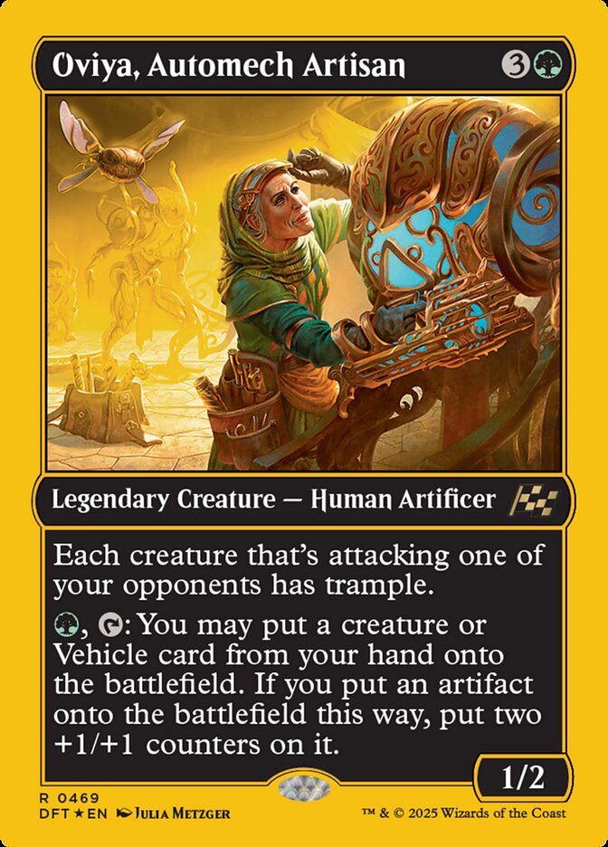 Oviya, Automech Artisan 469/291 (Aetherdrift)  - First-Place Foil | Good Games Morley