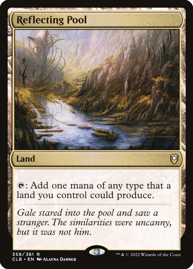 Reflecting Pool 358 (Commander Legends: Battle for Baldur's Gate)  - Foil | Good Games Morley