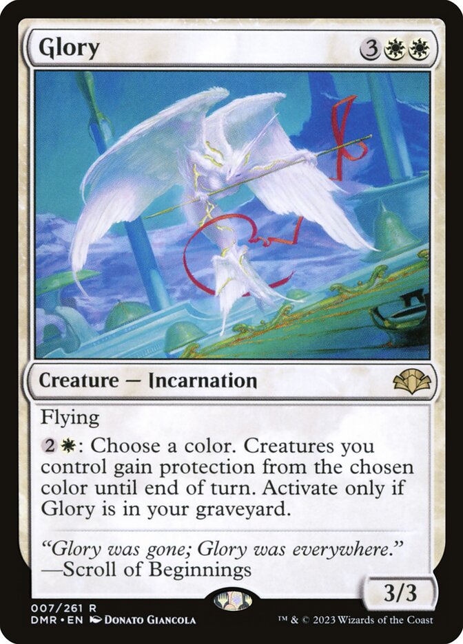 Glory 7 (Dominaria Remastered)  - Foil | Good Games Morley