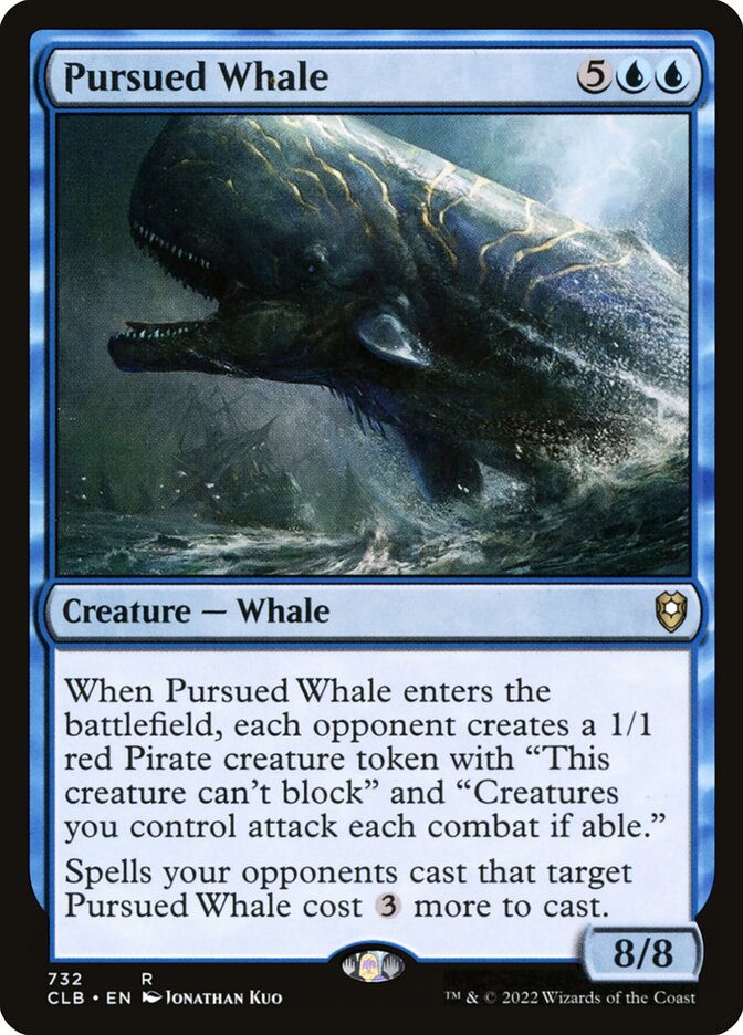 Pursued Whale 732 (Commander Legends: Battle for Baldur's Gate)  | Good Games Morley